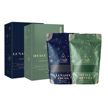 將圖片載入圖庫檢視器 Lunasin Cocoa香濃可可 x Hyalu Matcha升級版宇治抹茶代餐組合(10盒優惠裝)